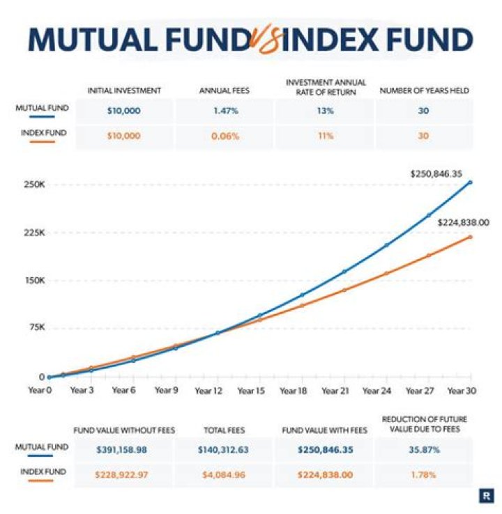 Do managed funds do better than index funds?
