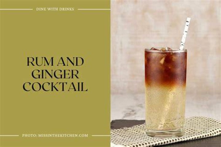 Does rum and ginger ale go together?