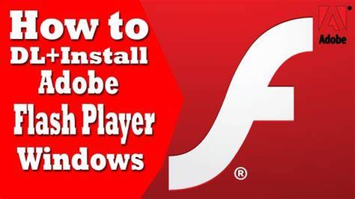 How do I get Adobe Flash Player icon on my desktop?