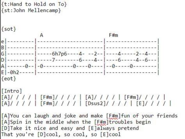 How do I open a ChordPro file?