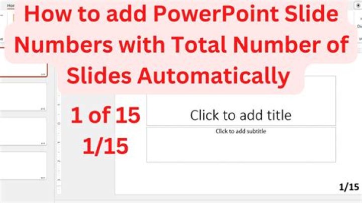 How do I remove a slide number in PowerPoint?