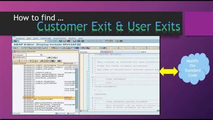 How do you check customer exit in SAP BW?