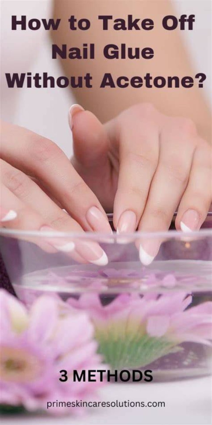 How do you get shellac off nails without acetone?