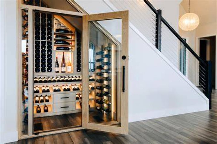 How do you make a wine cellar under stairs?
