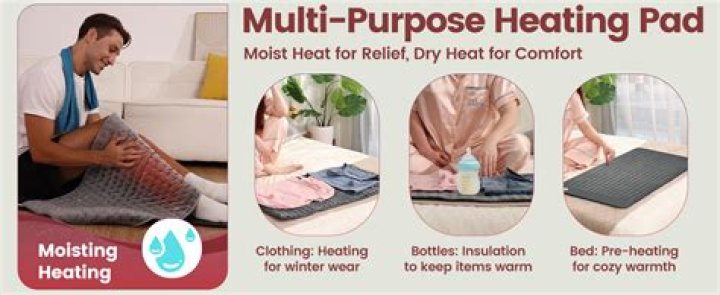 How do you use a moist heat pad?