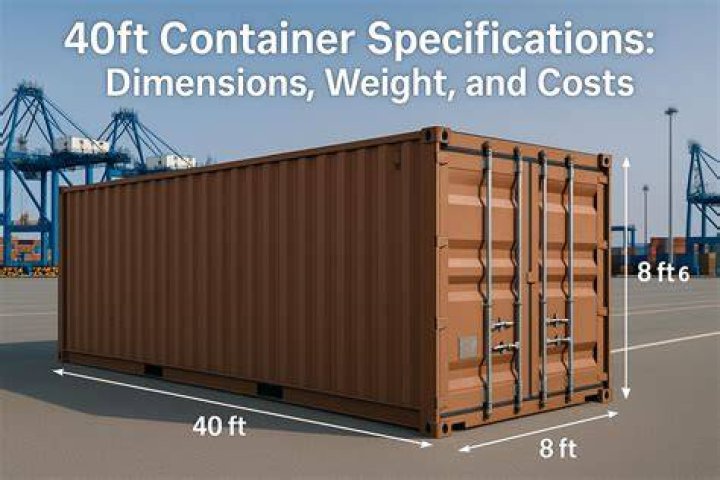 How much does a used steel container cost?