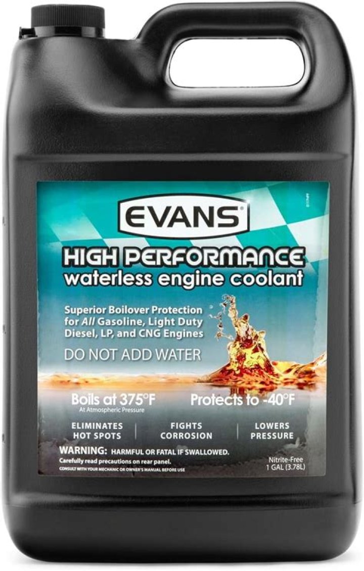 How much does Evans waterless coolant cost?