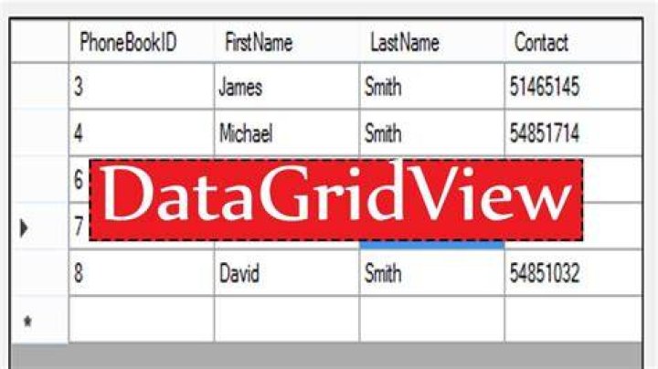 How show data from database to DataGridView in C#?