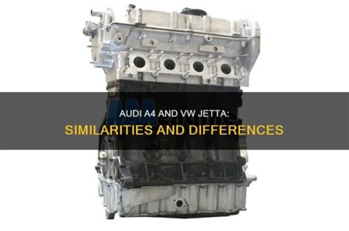 Is Audi a4 same as Jetta?