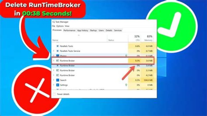 Should I disable runtime broker?