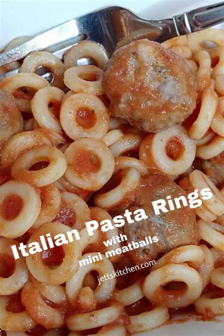 What are pasta rings?