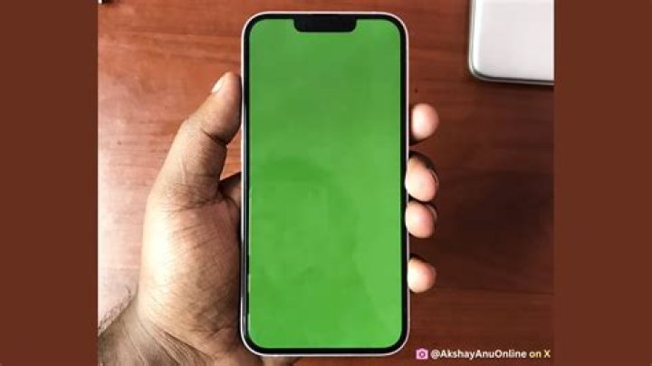 What does it mean when your iPhone screen changes colors?