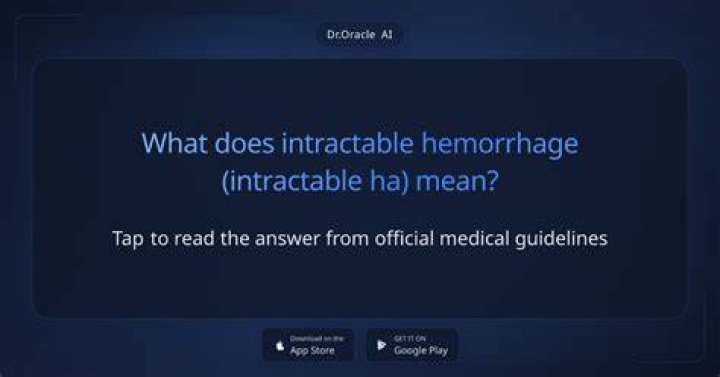 What does medically intractable mean?