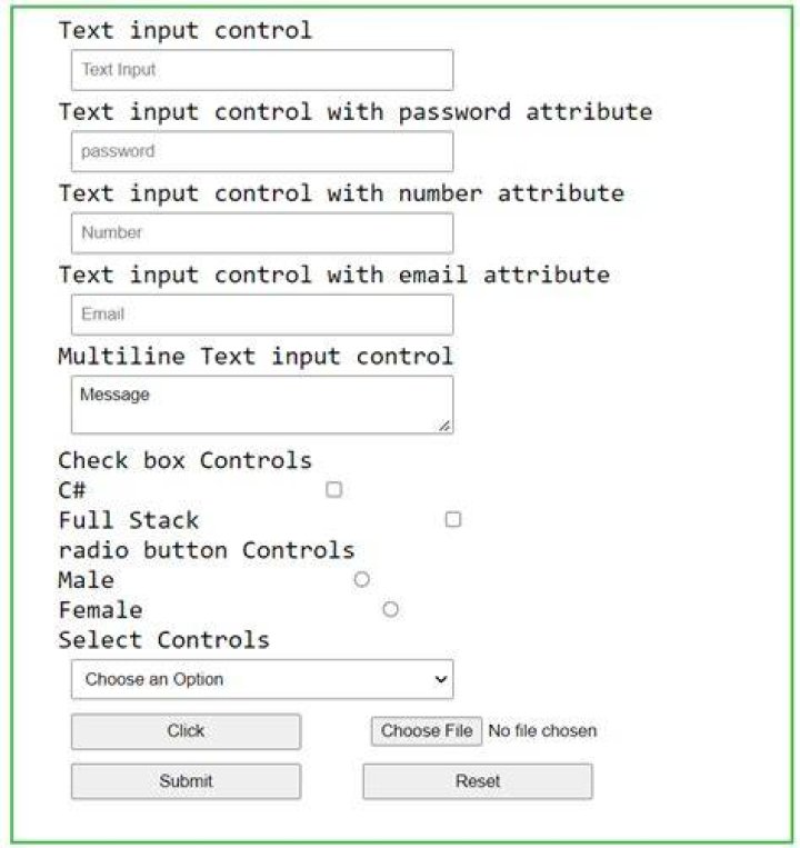 What is a spinner control in HTML?