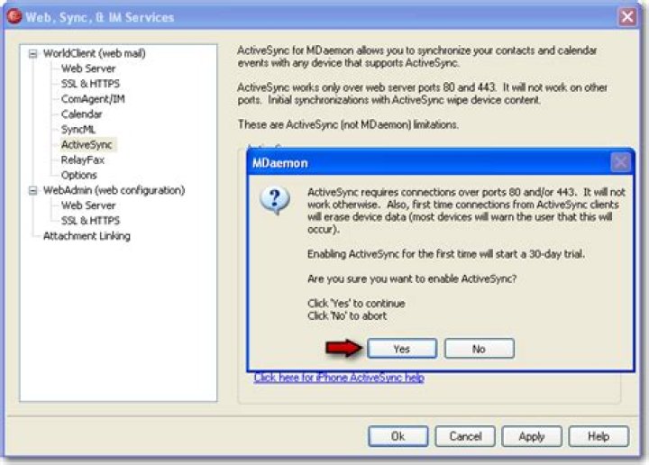 What is MDaemon ActiveSync?