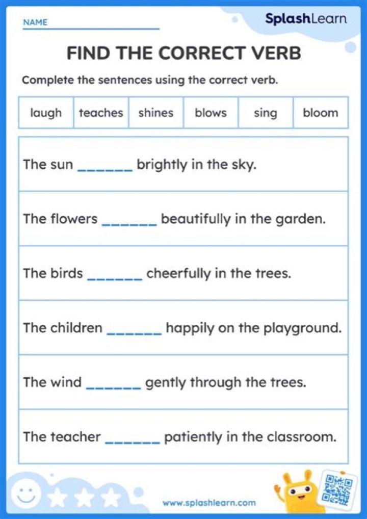 What is the correct verb for try?