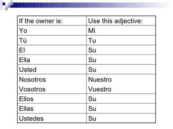 What is the difference between Nuestro nuestros Nuestra and Nuestras?