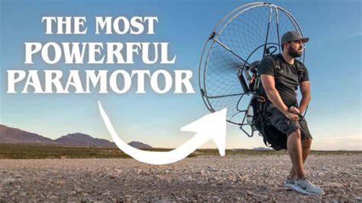 What is the most powerful paramotor?