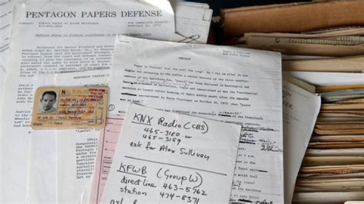Which was a ruling on the Pentagon Papers case?
